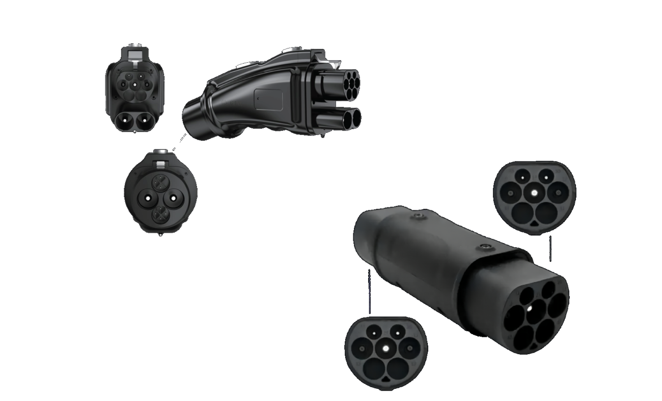 SupaChaja AC and DC charging adaptors