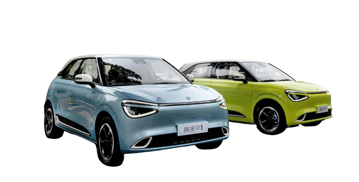 Two SupaChaja electric vehicles